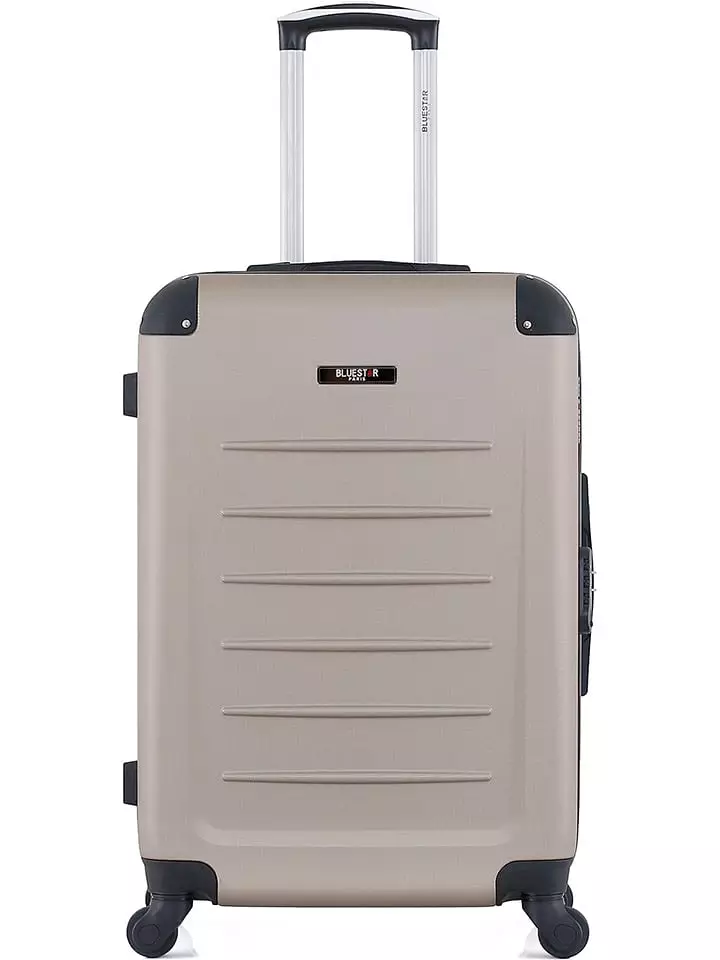 BlueStar Walizka "Opera" w kolorze beżowym - 41 x 65 x 26 cm rozmiar: onesize