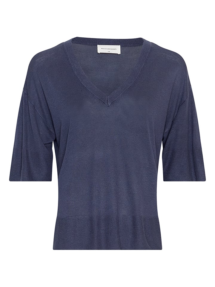 MOSS COPENHAGEN Bluzka w kolorze granatowym rozmiar: L/XL