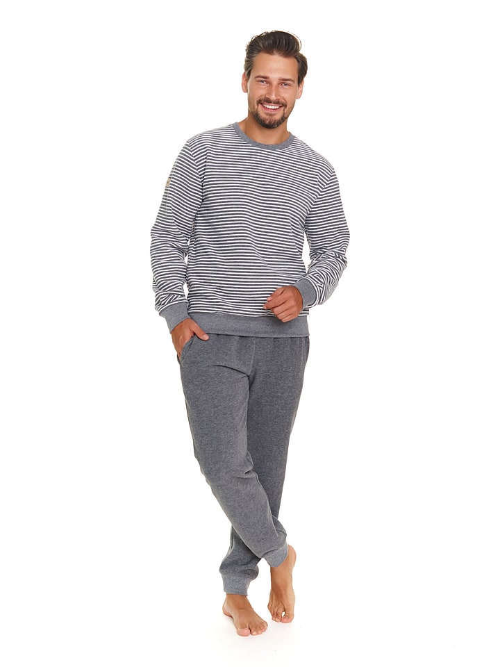 Doctor Nap Piżama w kolorze szarym rozmiar: S