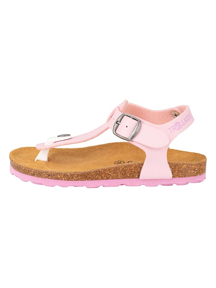 Trollkids Sandały "Alesund" w kolorze jasnoróżowym rozmiar: 34