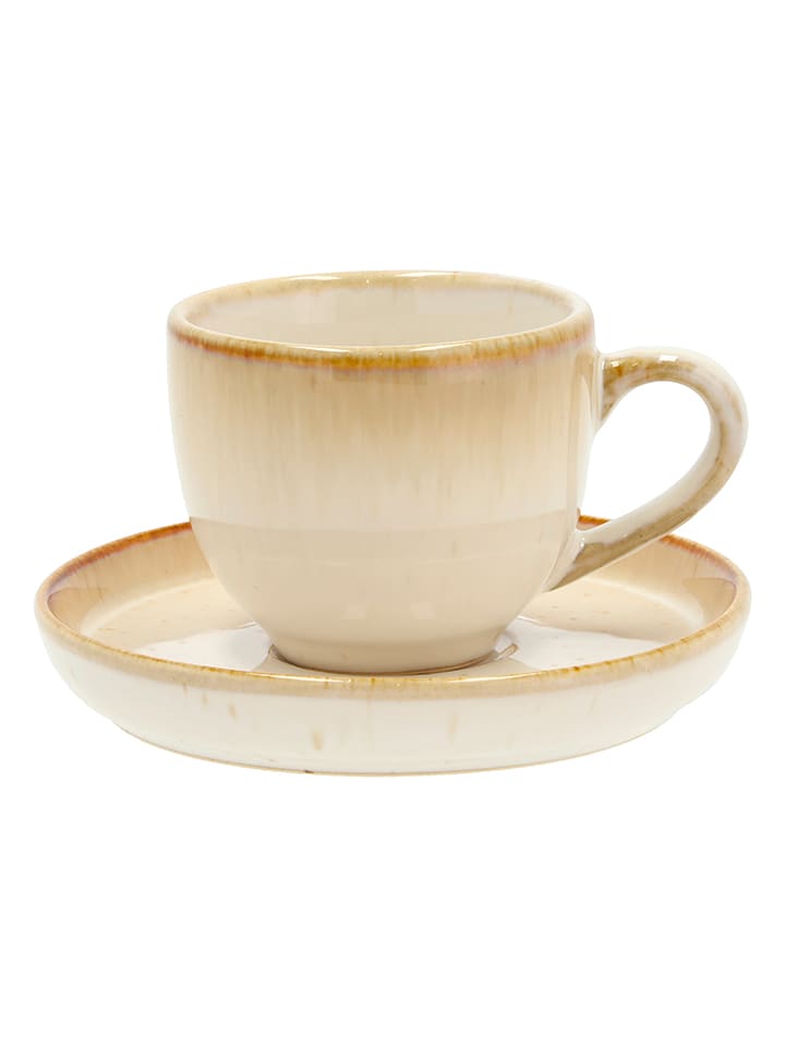 Bitz Filiżanka w kolorze kremowym do espresso - 70 ml rozmiar: onesize