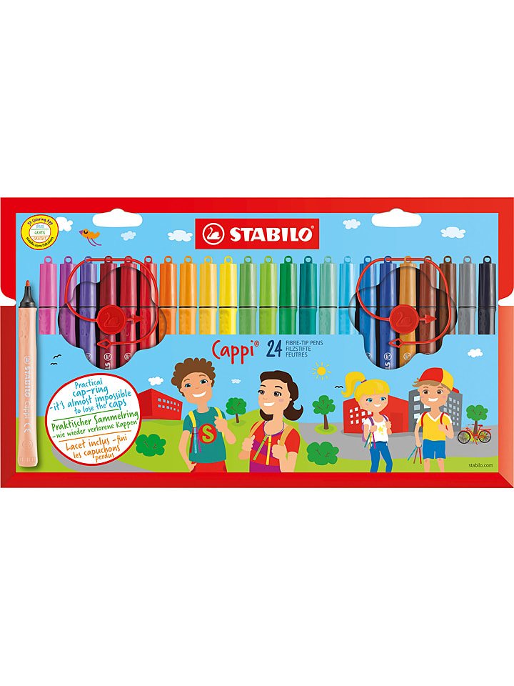 STABILO Mazaki (24 szt.) "STABILO Cappi" rozmiar: onesize