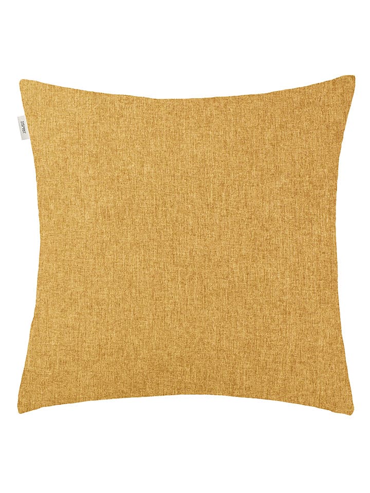 ESPRIT Poszewka "Harp" w kolorze musztardowym na poduszkę rozmiar: 60x60 cm