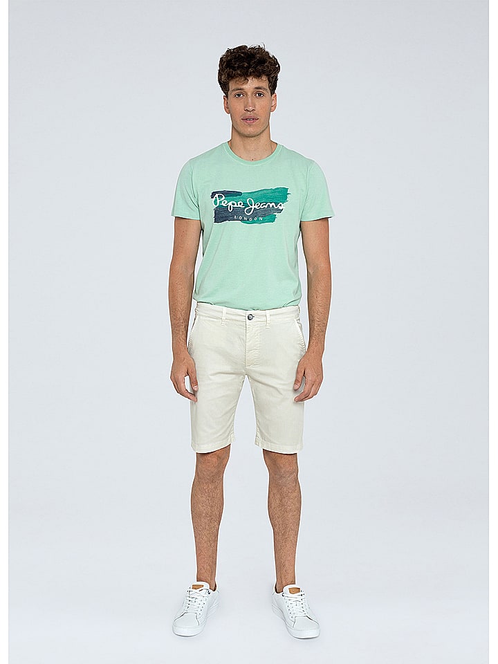 Pepe Jeans Szorty w kolorze białym rozmiar: W29