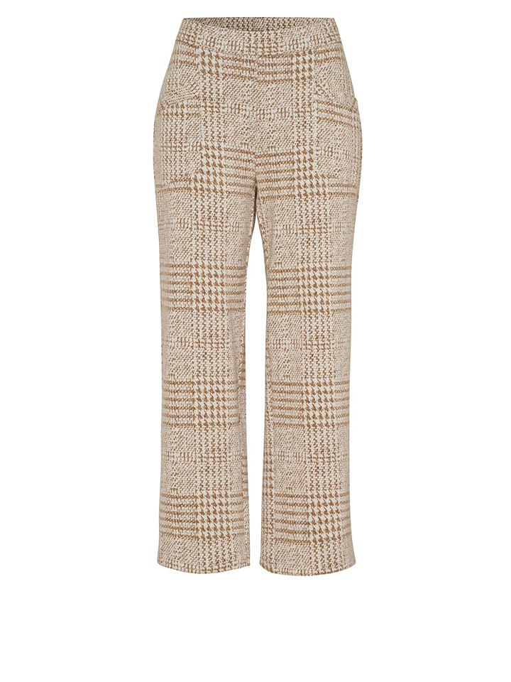 Rosner Spodnie "Sue" w kolorze beżowym rozmiar: 40L