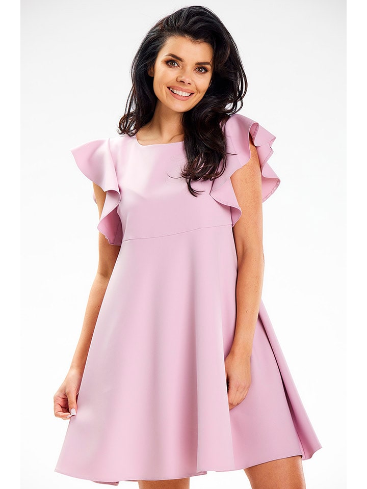 Awama Sukienka w kolorze jasnoróżowym rozmiar: XL