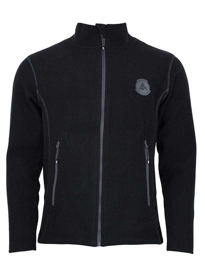 Peak Mountain Kurtka polarowa "Cartelan" w kolorze czarnym rozmiar: XL