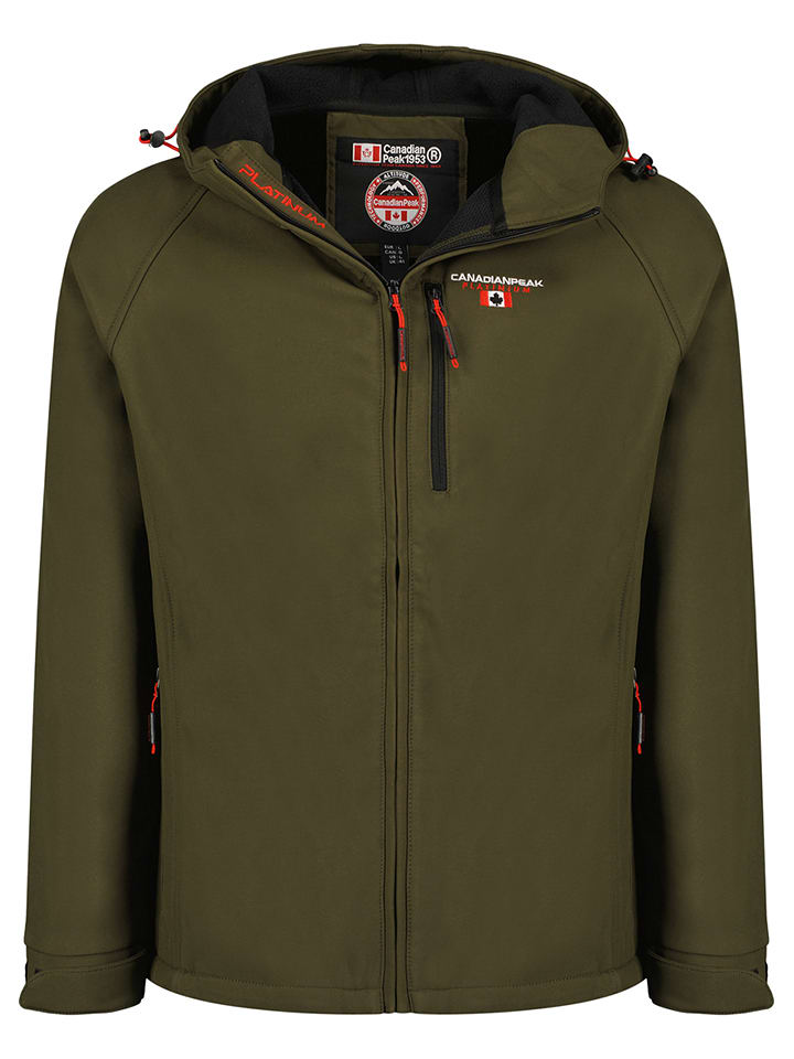 Canadian Peak Kurtka softshellowa "Takiteak" w kolorze khaki rozmiar: XL