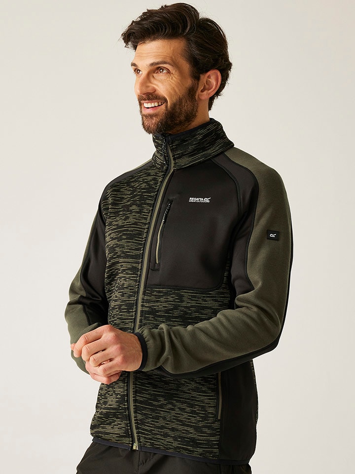 Regatta Kurtka polarowa "Oakar" w kolorze khaki rozmiar: XL