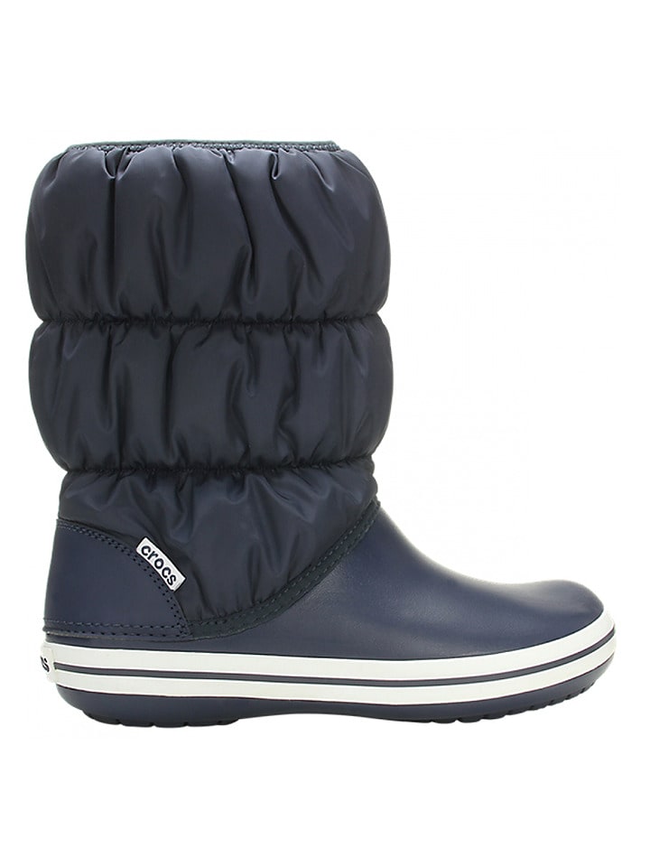 Crocs Botki zimowe w kolorze granatowym rozmiar: 34/35