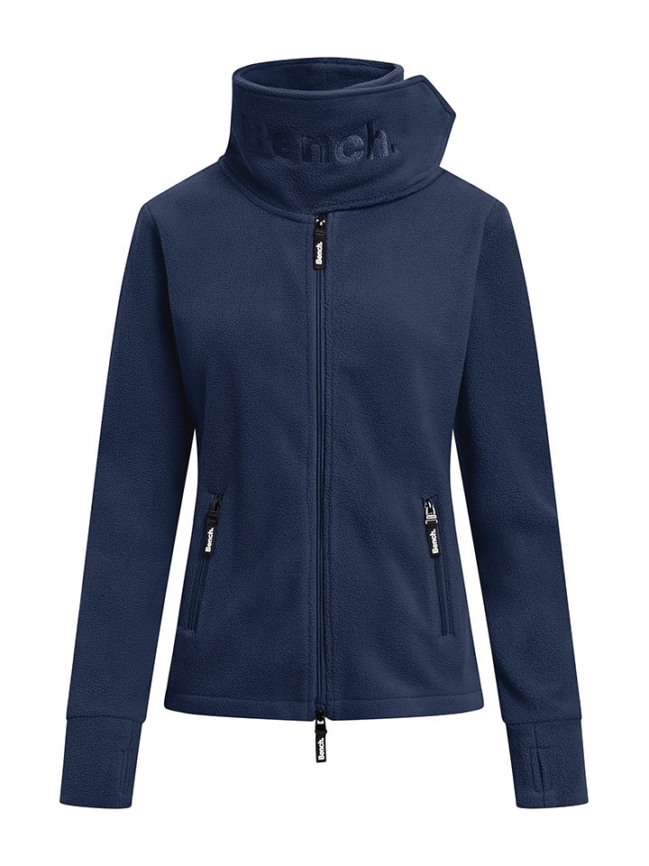 Bench Kurtka polarowa "Funnel" w kolorze granatowym rozmiar: 40