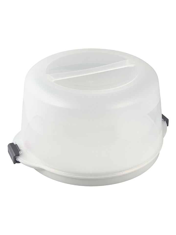 Dr. Oetker Pudełko "Bake & Go" w kolorze białym na ciasto - wys. 38,5 x Ø 19 cm rozmiar: onesize