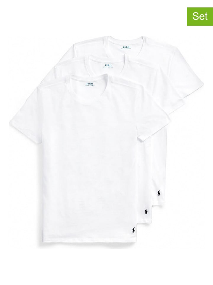 Ralph Lauren Underwear Koszulki (3 szt.) w kolorze białym rozmiar: M