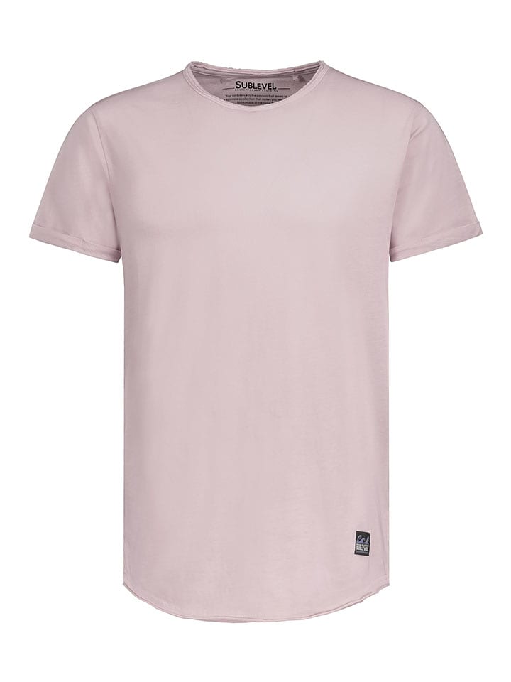 Sublevel Koszulka w kolorze jasnoróżowym rozmiar: S