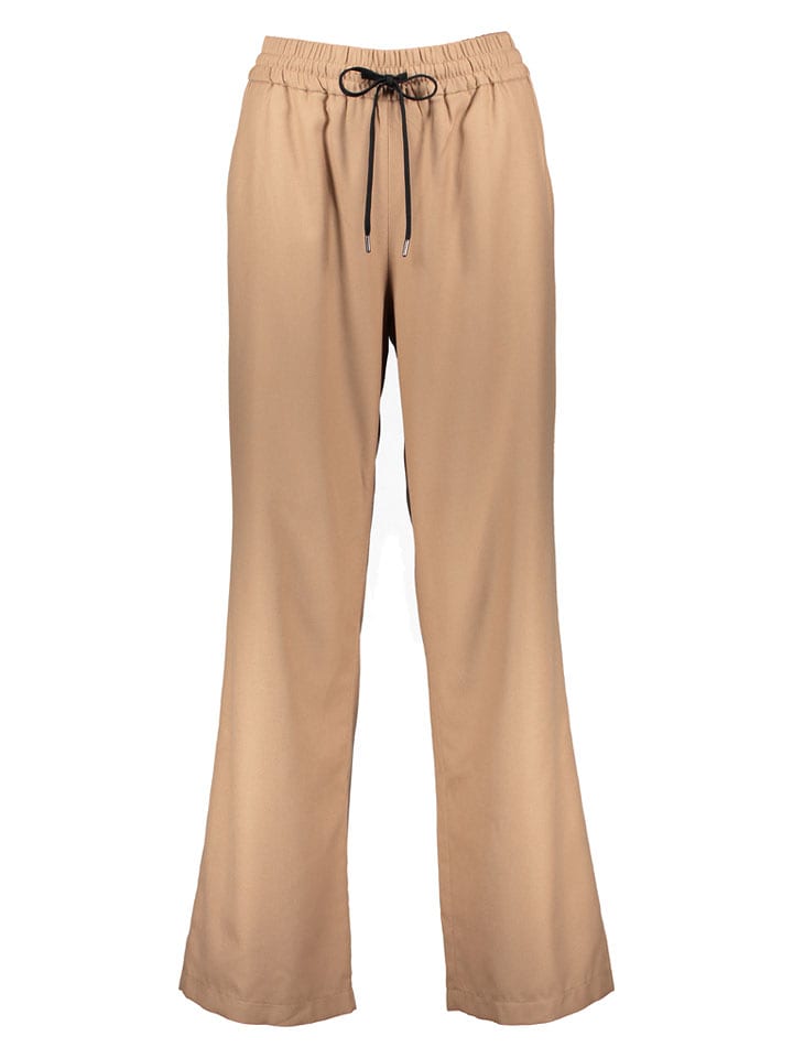 More & More Spodnie w kolorze jasnobrązowym rozmiar: 32