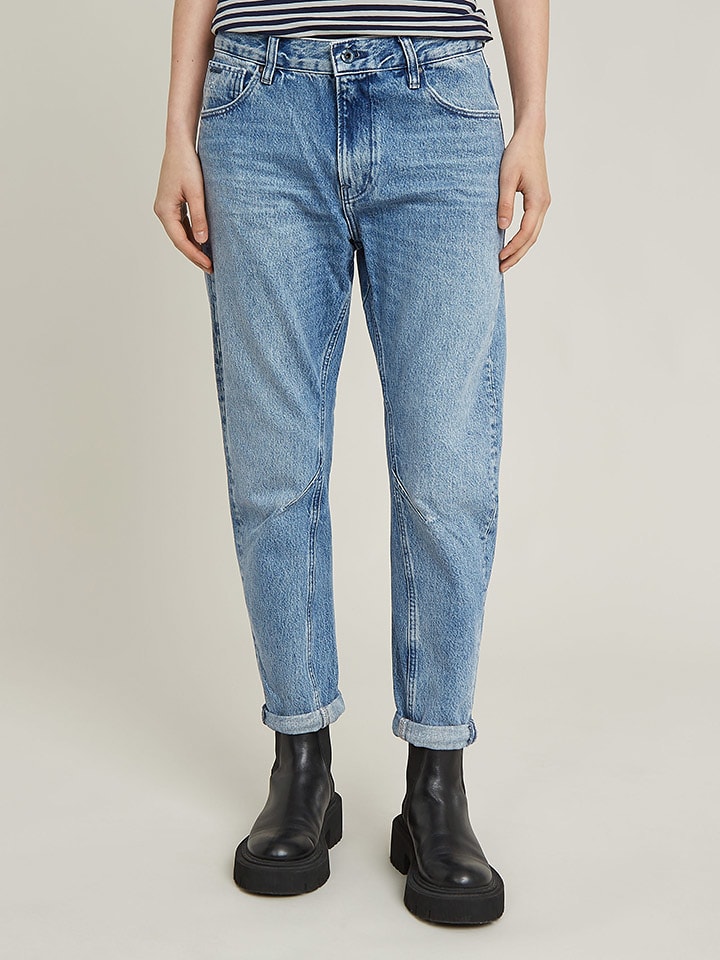 G-Star Dżinsy - Boyfriend fit - w kolorze niebieskim rozmiar: W23/L32