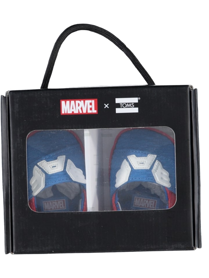 TOMS Buty "Captain America" w kolorze niebieskim do raczkowania rozmiar: 16