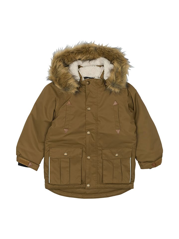 mikk-line Parka w kolorze jasnobrązowym rozmiar: 140