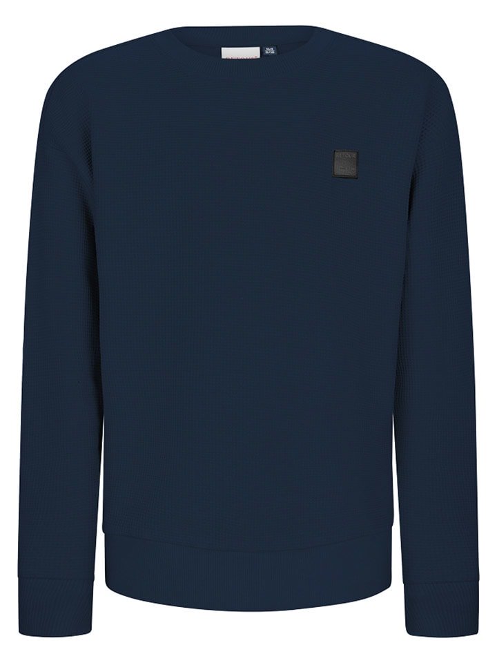 Retour Bluza "Torsten" w kolorze granatowym rozmiar: 116