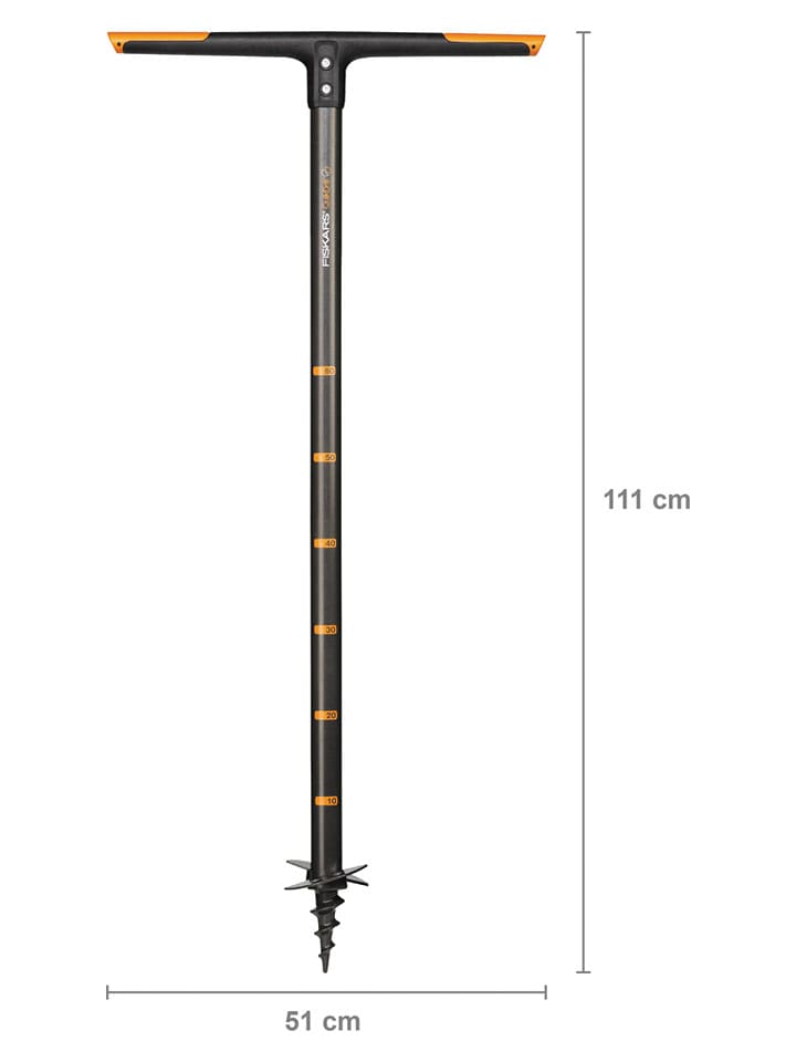 Fiskars Wiertło ręczne w kolorze czarnym rozmiar: onesize
