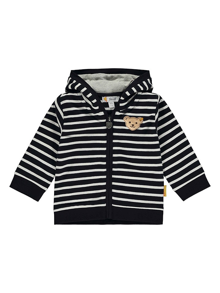 Steiff Bluza w kolorze czarnym rozmiar: 74