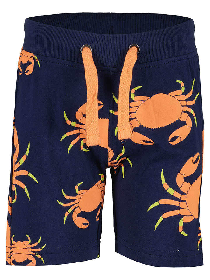 Blue Seven Szorty w kolorze granatowo-pomarańczowym rozmiar: 92