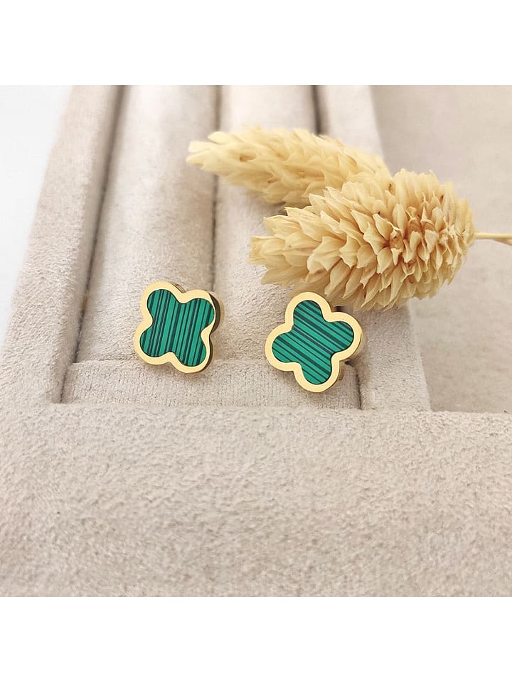 Nakkash Pozłacane kolczyki-wkrętki rozmiar: onesize