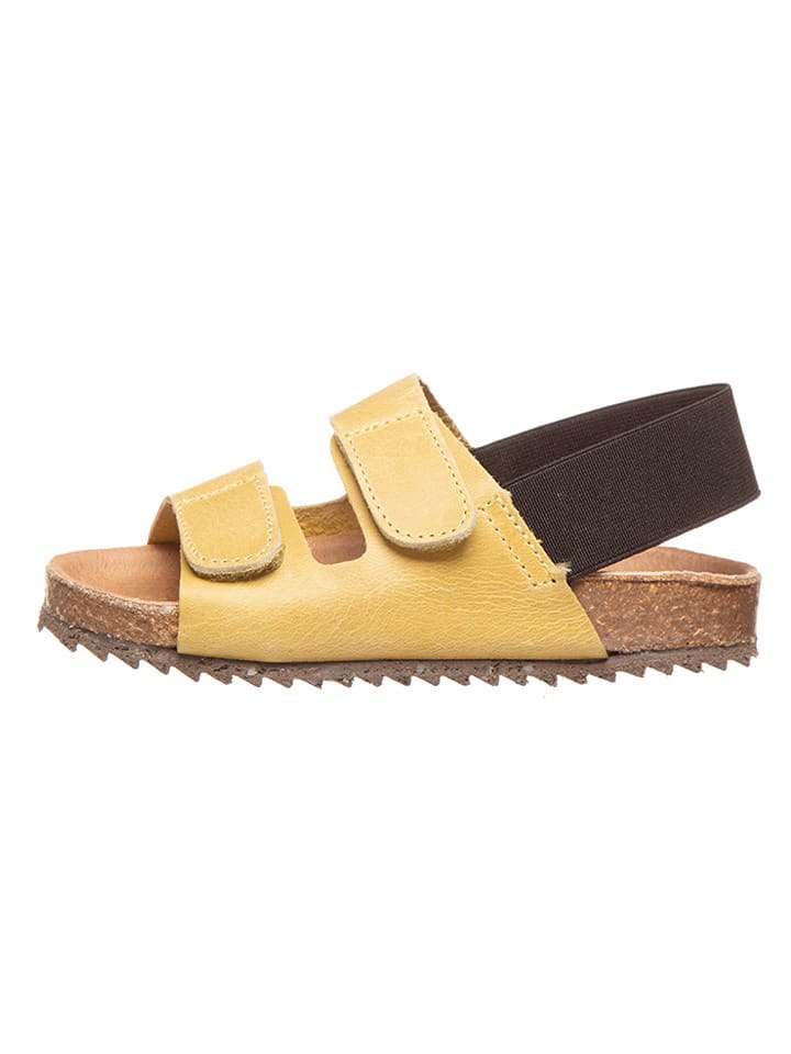 El Naturalista Skórzane sandały w kolorze żółtym rozmiar: 25