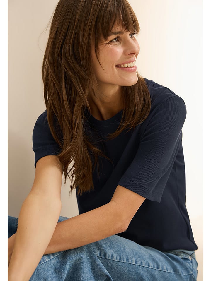 Cecil Koszulka w kolorze granatowym rozmiar: S