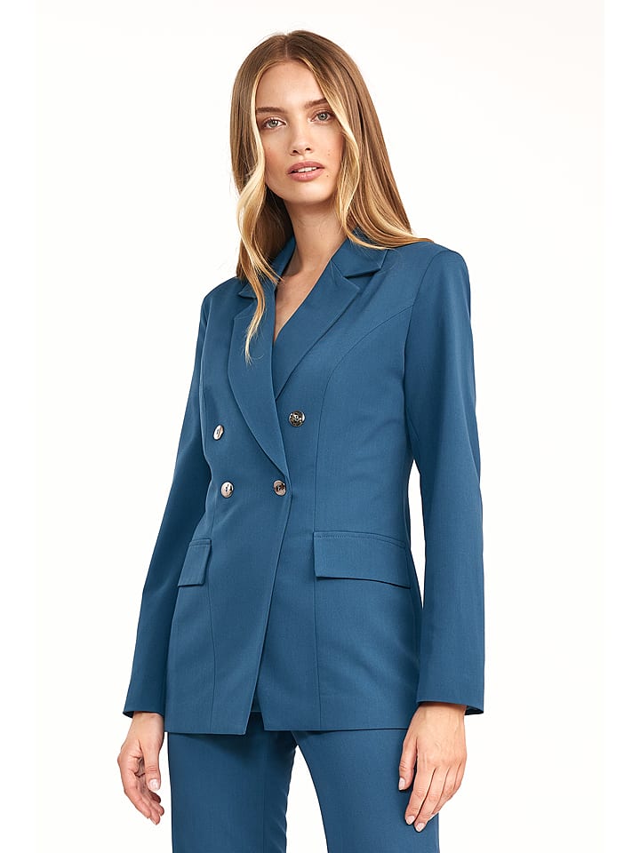 Nife Blezer w kolorze niebieskim rozmiar: 42