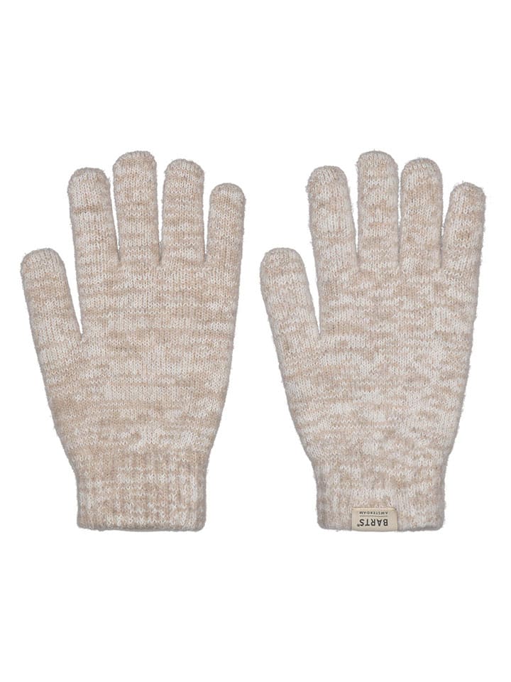 Barts Rękawiczki "Owlet" w kolorze beżowym rozmiar: onesize