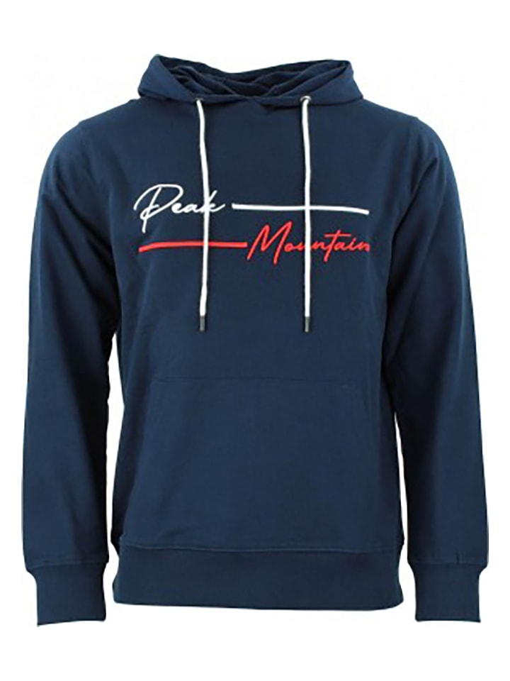 Peak Mountain Bluza "Codek" w kolorze granatowym rozmiar: M
