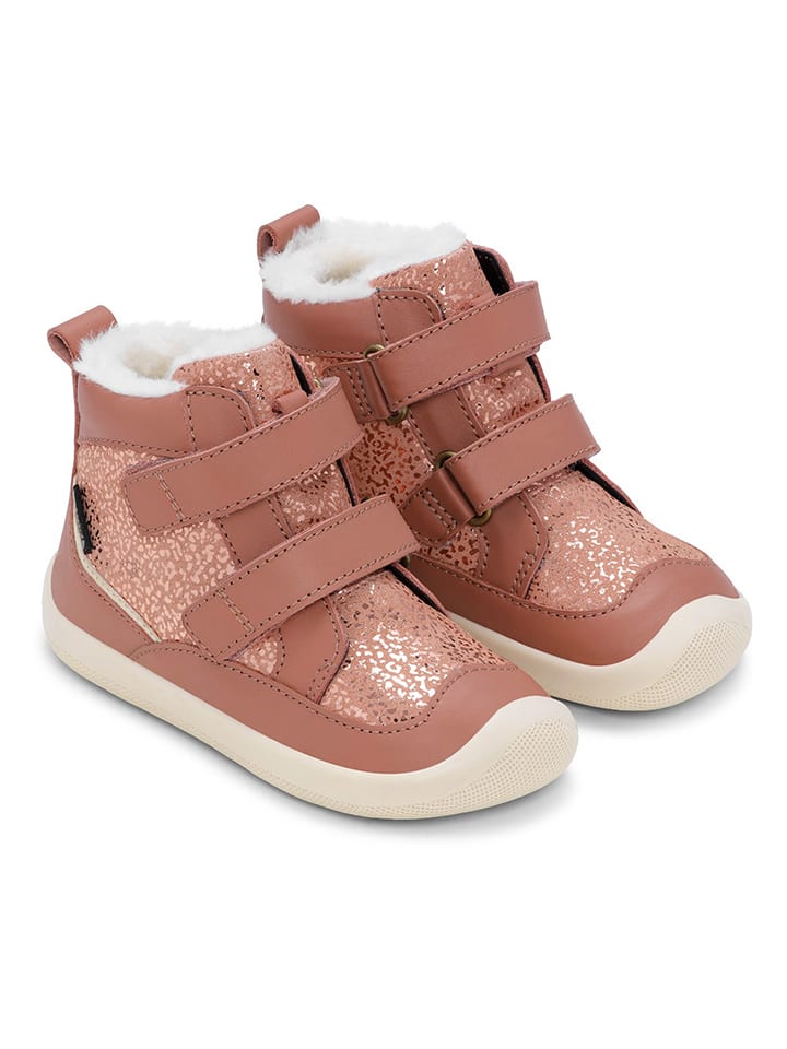 Bundgaard Skórzane botki zimowe "Marley" w kolorze jasnobrązowym rozmiar: 28