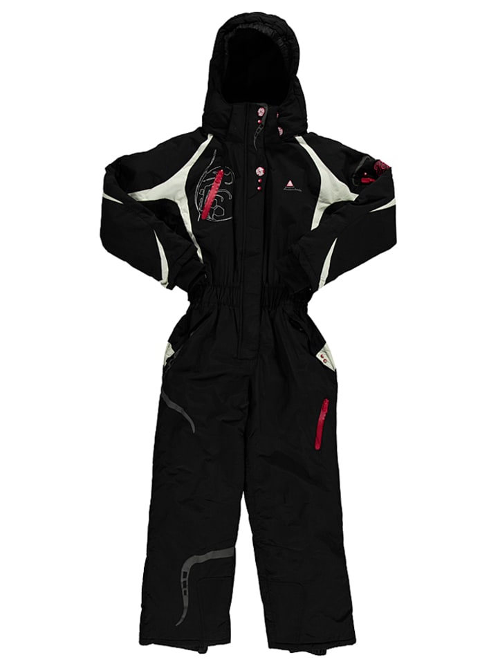 Peak Mountain Kombinezon zimowy w kolorze czarno-białym rozmiar: 98