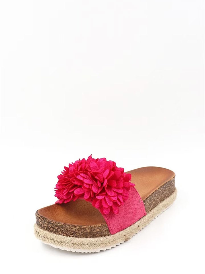 Viagiulia Klapki w kolorze różowym rozmiar: 38