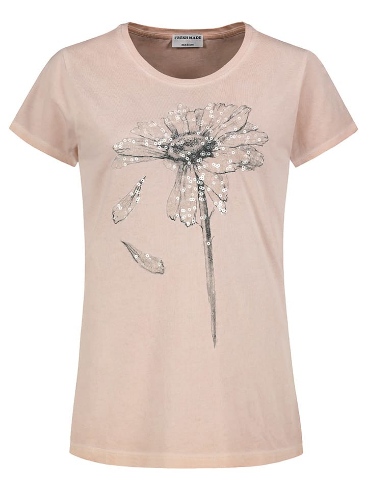 Fresh Made Koszulka w kolorze jasnoróżowym rozmiar: XXL