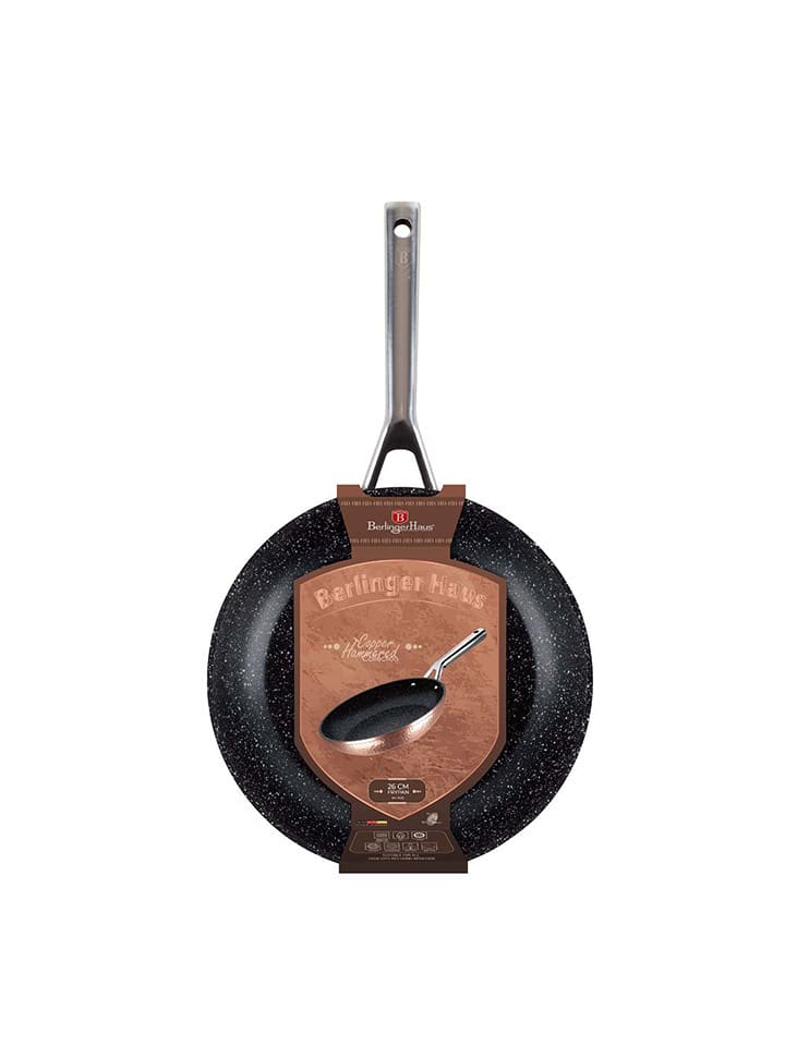 Berlinger Haus Patelnia "Hammered Copper Collection" w kolorze miedzianym - Ø 26 cm rozmiar: onesize