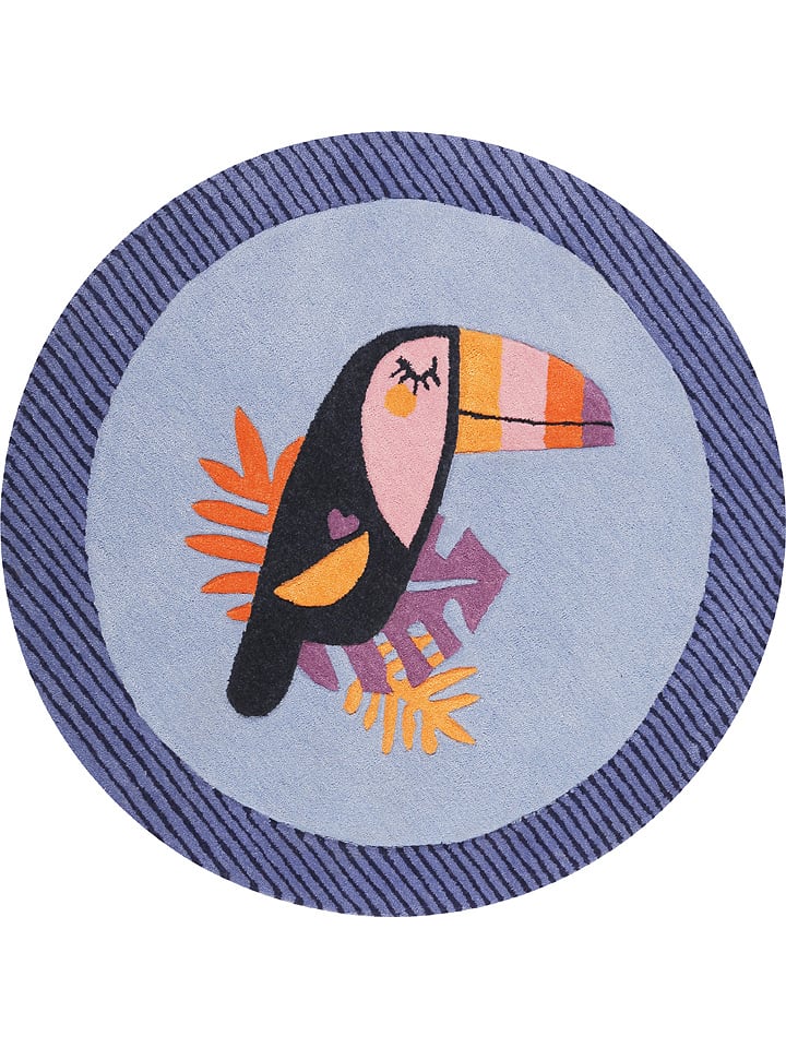 ESPRIT Dywan "Toucan" w kolorze błękitno-niebieskim rozmiar: 100 cm
