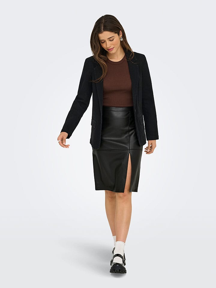 ONLY Spódnica w kolorze czarnym rozmiar: L