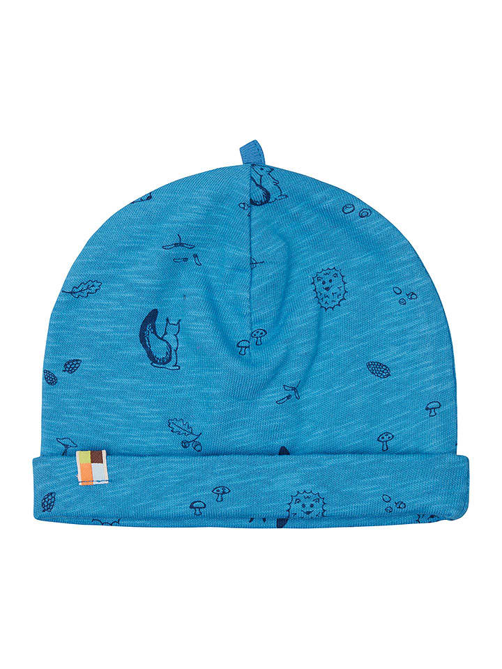 loud + proud Czapka beanie w kolorze niebieskim rozmiar: 110/116