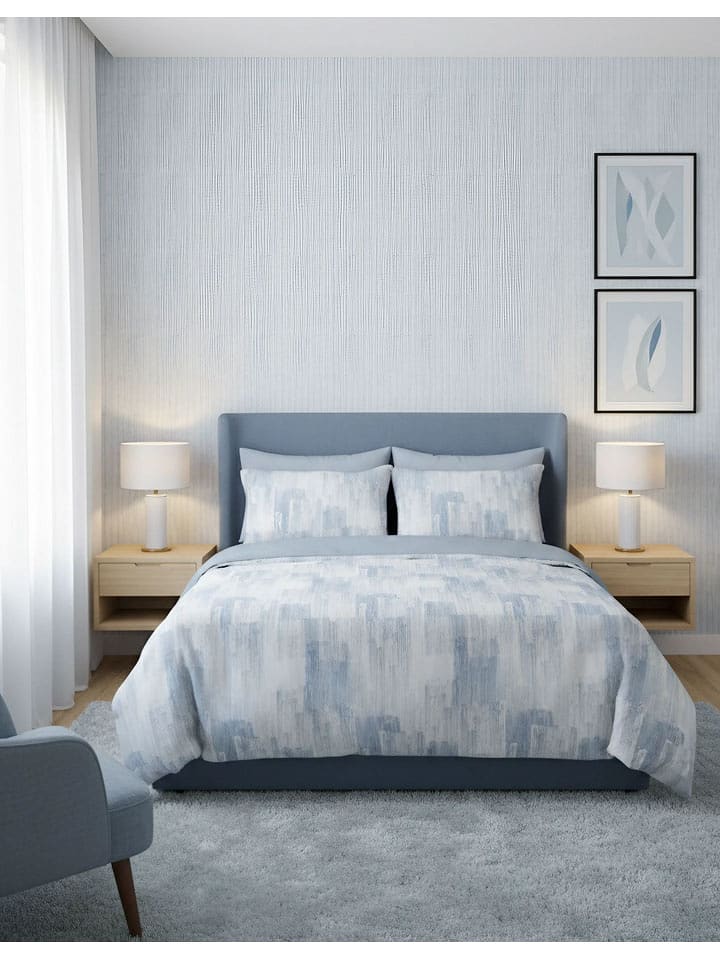 Mijolnir Komplet pościeli renforcé w kolorze błękitnym rozmiar: 155x220 cm