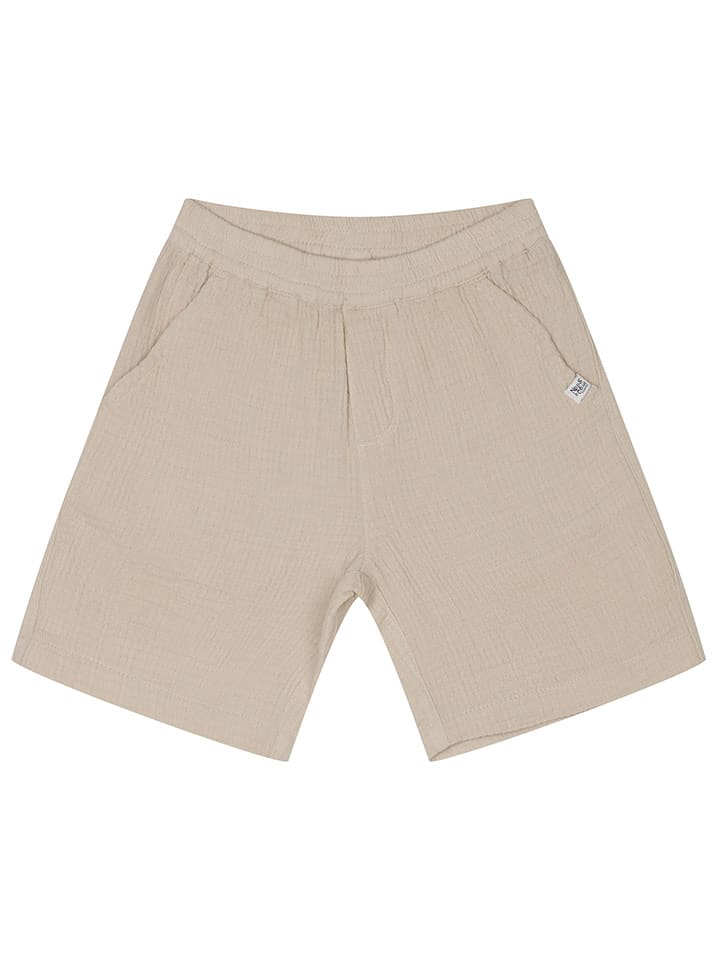 Noppies Szorty "Lucama" w kolorze beżowym rozmiar: 140