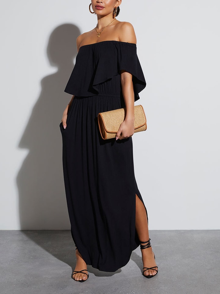 Milan Kiss Sukienka w kolorze czarnym rozmiar: XL