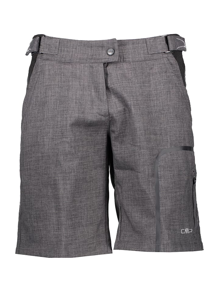 CMP Szorty kolarskie 3w1 w kolorze szarym rozmiar: 34