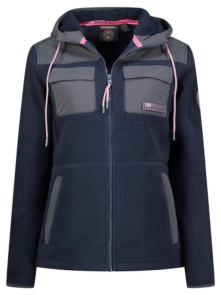 Geographical Norway Kurtka polarowa "Toulouse" w kolorze granatowym rozmiar: L