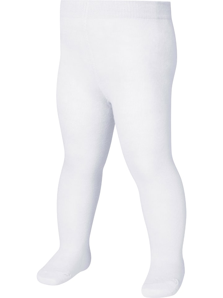 Playshoes Rajstopy w kolorze białym rozmiar: 110/116