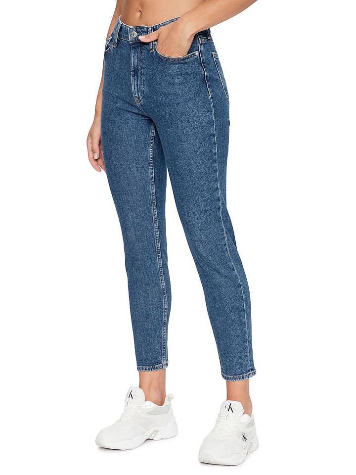 Calvin Klein Dżinsy - Skinny fit - w kolorze niebieskim rozmiar: W26/L32