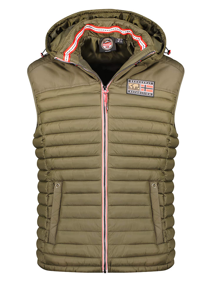 Canadian Peak Kamizelka pikowana "Vadalmeak" w kolorze khaki rozmiar: L