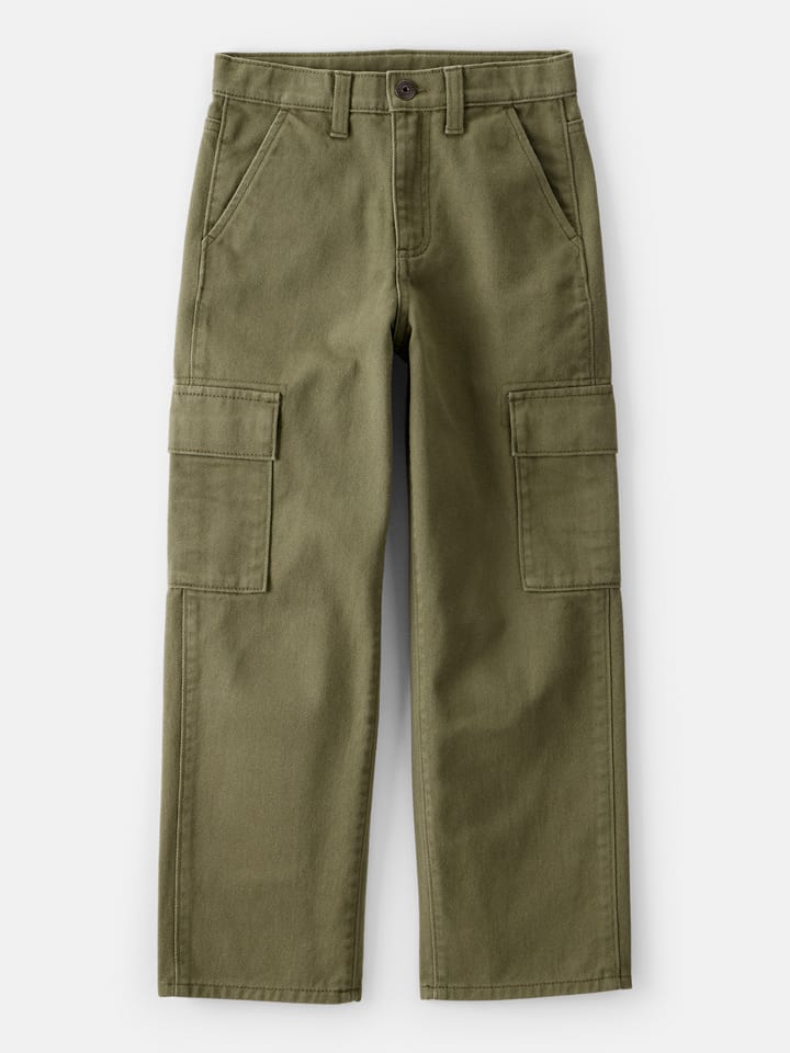 OshKosh Bojówki w kolorze khaki rozmiar: 140