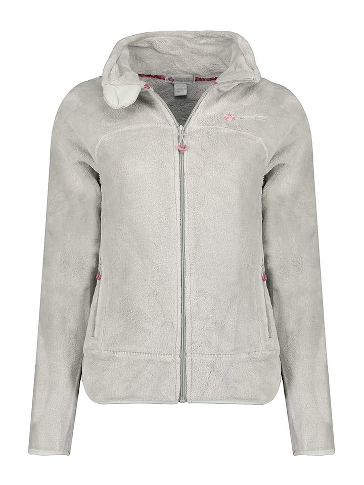 Canadian Peak Kurtka polarowa "Udilas" w kolorze szarym rozmiar: M